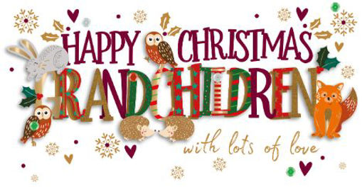 Picture of GRANDCHILDREN CHRISTMAS CARD